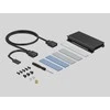 Delock PCI Express x4 kortelė su 1 x vidine NVMe M.2 Key M su šilumos šalintuvu