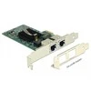 DeLOCK PCIe > 2 x Gigabit LAN, LAN-Adapteris