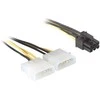 DELOCK maitinimo laidas PCI Express kortelei 15cm