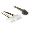 DELOCK maitinimo laidas PCI Express kortelei 15cm