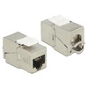 Delock Keystone RJ45 lizdas > LSA be įrankių Cat.6A