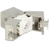 Delock Keystone RJ45 lizdas > LSA be įrankių Cat.6A