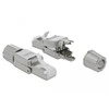 Delock RJ45 kištukas Cat.6A STP be įrankių