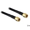 Delock antenos kabelis RP-SMA kištukas > RP-SMA kištukas LMR195 2 m
