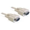 DELOCK Cable Serial SUB-D 9 1m St/St