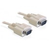 DELOCK Cable Serial SUB-D 9 5m St/St