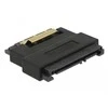 Delock Adapteris SATA 22 kontaktų lizdas su kištuku su fiksavimo funkcija – prievado taupymo funkcija
