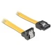 DELOCK Cable SATA 30cm geltonas un/ge Metalas