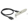 „Delock“ lizdo plokštė su 1 x USB C tipo prievadu