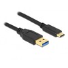 Delock SuperSpeed USB (USB 3.2 Gen 1) kabelis Type-A į USB Type-C™ 3 m