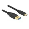 Delock SuperSpeed USB (USB 3.2 Gen 1) A tipo kabelis su USB Type-C™ 2 m