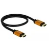 DELOCK itin didelės spartos HDMI kabelis 48 Gbps 8K 60 Hz 0,5 m