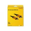 DELOCK itin didelės spartos HDMI kabelis 48 Gbps 8K 60 Hz 0,5 m