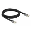 Delock HDMI kabelis su metaliniais antgaliais