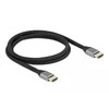 Delock Ultra High Speed HDMI kabelis 48 Gbps 8K 60 Hz pilkas 1 m sertifikuotas