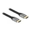 Delock Ultra High Speed HDMI kabelis 48 Gbps 8K 60 Hz pilkas 1 m sertifikuotas
