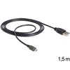 DELOCK USB duomenų ir maitinimo kabelis su LED indikacija