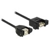 „Delock Cable USB 2.0 Type-B“ lizdas > „USB 2.0 Type-A“ lizdas, 25 cm