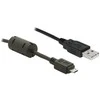 DELOCK kabelis USB2.0-A kištukas prie USB-micro B kištuko 1m