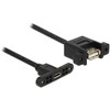 USB Kabelis Delock 85109 Micro-B 0,25m B