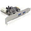 Kontroleris Delock PCIE 2.0 x1 – 2x USB 3.0 (89241)