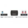 Šakotuvas DELOCK Bendrinimo jungiklis USB3.0 2-1 USB-B Bu > USB-A Bu