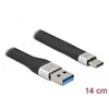 Delock USB 3.2 Gen 1 FPC juostinis kabelis USB Type-A į USB Type-C™ 14 cm PD 3 A