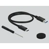 Delock išorinis korpusas skirtas 2,5" SATA HDD / SSD su SuperSpeed USB 10 Gbps