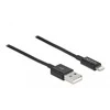 „Delock“ USB kabelis USB-A – „Lightning 1 m Juodas“ (83002)