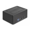 DeLOCK 64183 Dual Dockingstation fur 2 x SATA HDD / SSD mit Klon Funktion und Card Reader