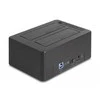 DeLOCK 64183 dviguba HDD stotelė su galinėmis jungtimis