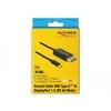 Delock Atrakinimo kabelis USB Type-C™ kištukas > HDMI-A kištukas DP-Alt režimas 4K 60 Hz 1 m