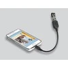 Delock kabelis USB micro-B kištukas > USB 2.0-A moteriškas OTG lankstus 15 cm