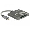 „Delock“ kortelių skaitytuvas USB Type-C™, skirtas XQD 2.0 atminties kortelėms