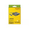 „Delock“ kortelių skaitytuvas USB Type-C™, skirtas XQD 2.0 atminties kortelėms