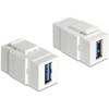 Delock Modulis Keystone USB 3.0 A(F)A(F)