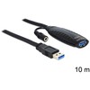 Delock kabelis USB 3.0 prailginimas, aktyvus 10 m