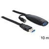 Delock kabelis USB 3.0 prailginimas, aktyvus 10 m