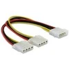 Delock Y kabelio maitinimo šaltinis > 2x 4 kontaktų Molex