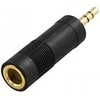 Inline Deltaco AD-2, 3.5mm, 6.3mm, Juodas