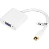 Adapteris DELTACO mini DisplayPort - VGA, baltas / DP-VGA4-K