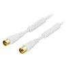 Goobay Kabelis DELTACO TV antenos, 75 Ohm, 2m, baltas / AN-102