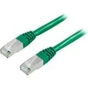 Kabelis DELTACO F / UTP Cat6, LSZH, 1.0 m, žalias / STP-61G