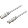 DELTACO S / FTP Cat7 patch kabelis, 3m, 600MHz, Delta sertifikuotas, LSZH, RJ45, pilkas / STP-73