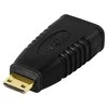Deltaco mini HDMI į HDMI adapteris, auksinė jungtis