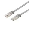 Cat6 kabelis DELTACO, LSZH, 2m, pilkas / SFTP-62H