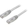 Inline DELTACO F / UTP Cat5e patch kabelis, 25m, 100MHz, Delta sertifikuotas, pilkas / 25-STP