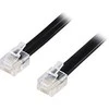 Kabelis Deltaco DELTACO telefonkabel - 2 m - sort