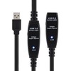 Kabelis DELTACO USB 3.0, 15.0m, juodas / USB3-1008