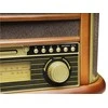Patefonas Denver MCR-50 su radijo ir kasečių funkcija, rudas